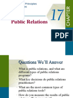 Public Relations: Advertising Principles and Practices