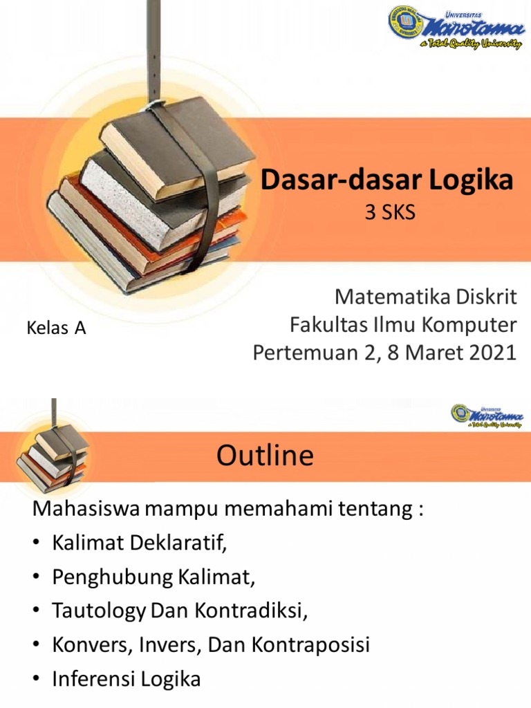 Dasar-Dasar Logika Matematika Diskrit | PDF