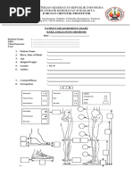 Surestep SMO Measurement Form | PDF | Foot | Human Leg
