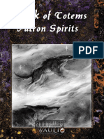 Book of Totems Patron Spirits - WtA 7-28-2020