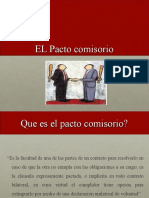 Pacto Comisorio Presentacion en Grupo