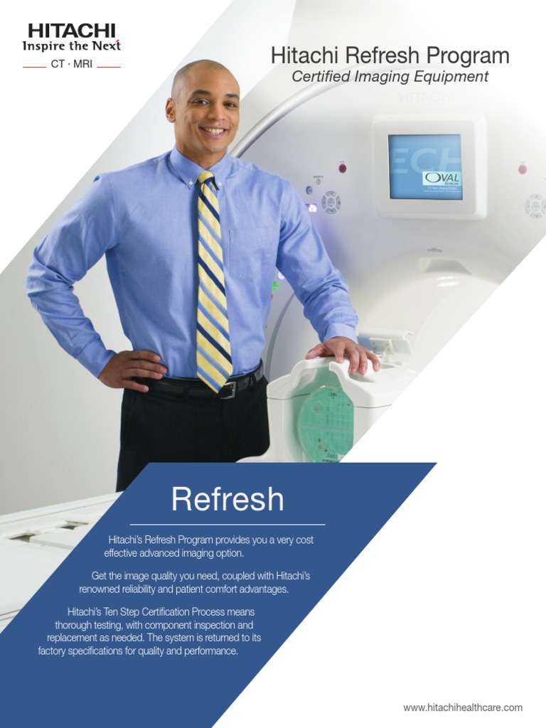Hitachi Refresh Program for Imaging Systems | PDF | Computing And ...