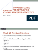 Chp-03 Establishing Effective Processes For Developing is-IT Strategies