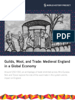 Guilds, Wool, and Trade: Medieval England in A Global Economy