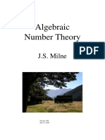 Algebraic Number Theory: J.S. Milne