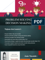 PROBLEM SOLVING and DECISION MAKING 