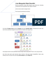 Cara Memberi Warna Dan Mengubah Style SmartArt
