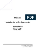 Instalação e configuração Softphone MicroSIP