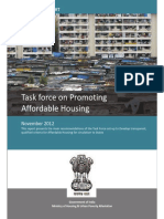Draft Task Force Report On Promoting Affordable Housing