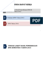 Agenda Rapat Kerja