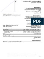 Tax Invoice/Bill of Supply/Cash Memo: (Original For Recipient)