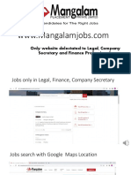 Only Website Delectated To Legal, Company Secretary and Finance Professionals