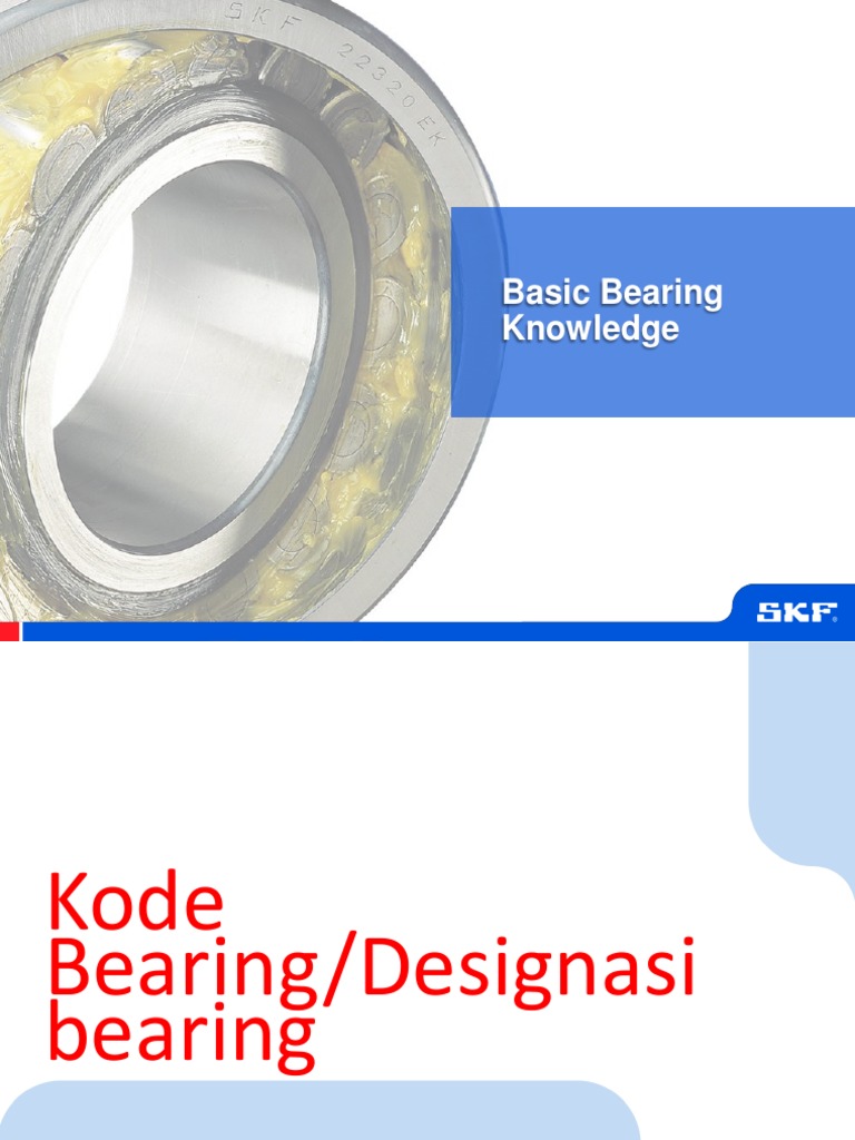 Bearing Designation System PDF