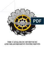 Catalog of Devices and Measuring Instruments