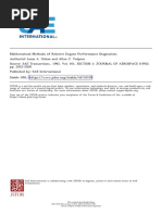 Methematical Methods of Relative Engine Performance VOLPONI