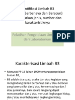 Identifikasi Limbah B3 (Bahan Berbahaya Dan Beracun