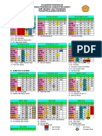 Kalender, Prota, Promes Daring, Ix K-2013, 2020 Baru