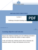 Lec 6-Multi-Stage Absorption With Limiting Conditions