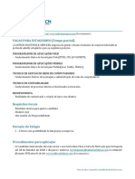 Vagas para Estágios Iadtechsolutions