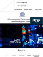 Cloud Computing Group No-01: Chandan Yadav Abhigyan Prakash Rajarshi Mondal Bijoy Ghosh