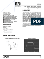 LT1226 - Low Noise Very High Speed Operational Amplifier