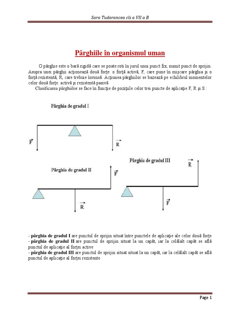 Parghii in Organismul Uman | PDF