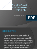 Staring of 3phase Induction Motor Using: Project Guide: P.Thangasabari Presented by