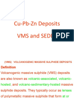 Cu-Pb-Zn Deposits