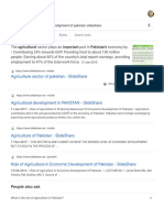 Role of Agriculture in Development of Pakistan Slideshare - Google Search