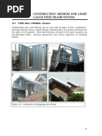 Construction Method For Light Gauge Steel Frame System: 10.1 STEEL WALL FRAMING - Erection