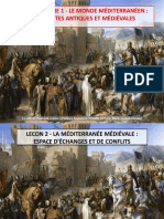 Diapo H1 Q2 - Mediterranee Medievale (I-Civilisations & II-Conflits)