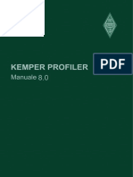 Manuale Italiano Kemper Profiler v8.0