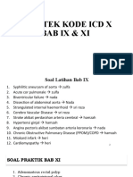 Praktek Kode Icd X Bab Ix & Xi