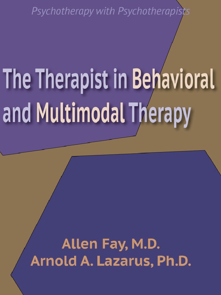 The Therapist in Behavioral and Multimodal Therapy | PDF ...