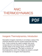 Pertemuan 6 - Termodinamika Anorganik dan asam basa
