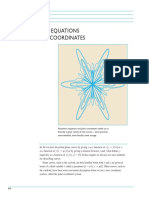 Parametric Equations and Polar Coordinates: y y X y X X y