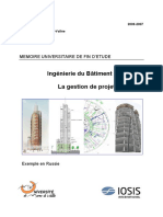 La Gestion de Projet À L'export (Univ-Marne La Vallée) PFE 2007