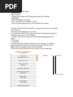 Hydrotesting Procedure for Piping | PDF | Pipe (Fluid Conveyance) | Valve