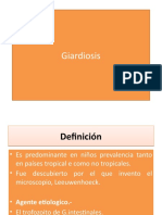 GIARDIASIS Parasitologia