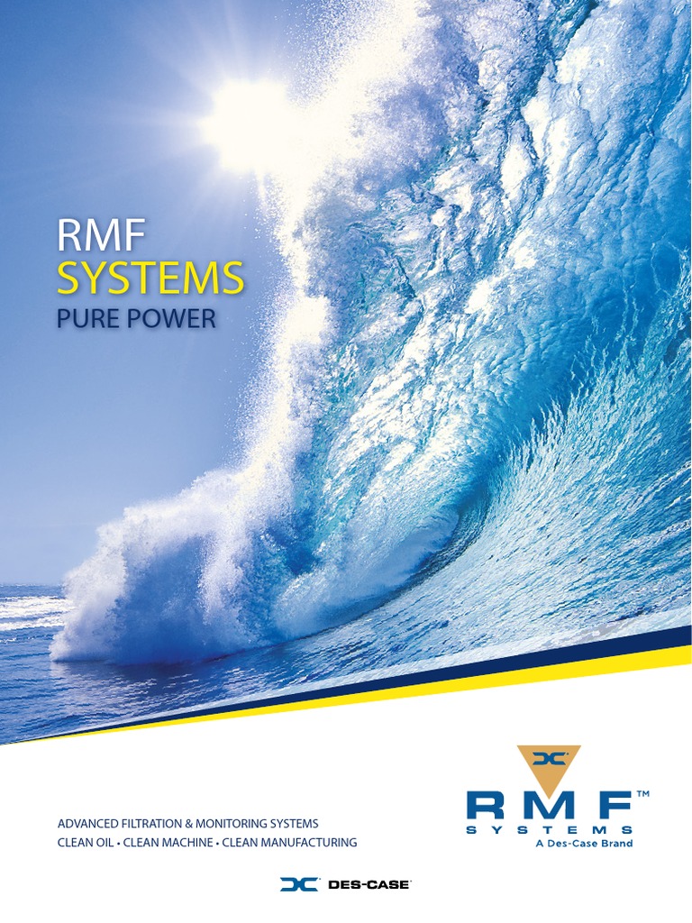 RMF Brochure Engels Rev20190506 | PDF | Filtration | Lubricant