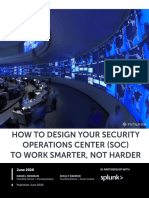 How To Design Your Security Operations Center (Soc) To Work Smarter, Not Harder
