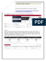 Step 1: Tax Proof Submission'