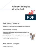 Volleyball Rules and Principles