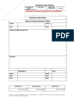 PSP - DRD - Doc - 0.1-005-Design Revision Request Form
