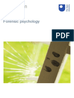 Forensic Psychology Printable