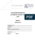 En IV 2014 Matematica-Model2 Lb Croata