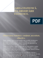 OBSERVAREA STATISTICĂ (1)