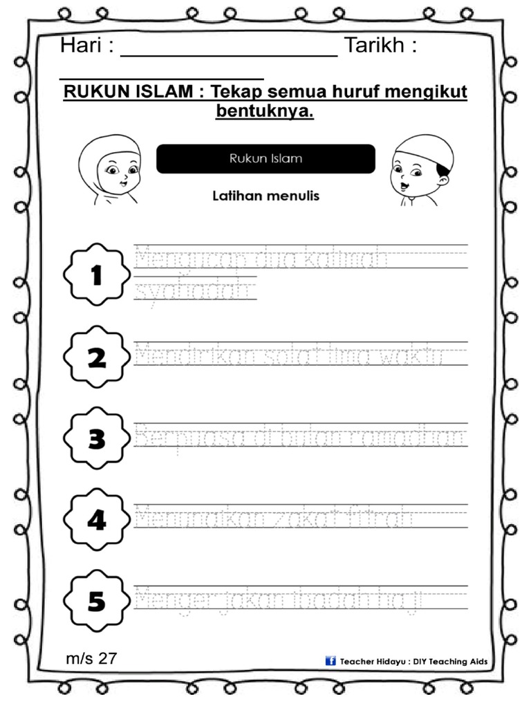 Rukun Iman Dan Rukun Islam | PDF
