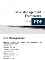 Risk Management Framework: by Prof Santosh Kumar