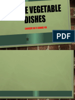Store Vegetable Dishes